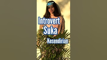 Bukan kesepian yang mereka rasakan #kepribadian  #introvert #psikologi