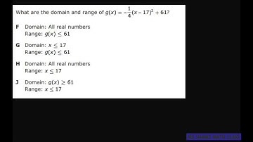 2019 Staar Released Exam Algebra 1 #50