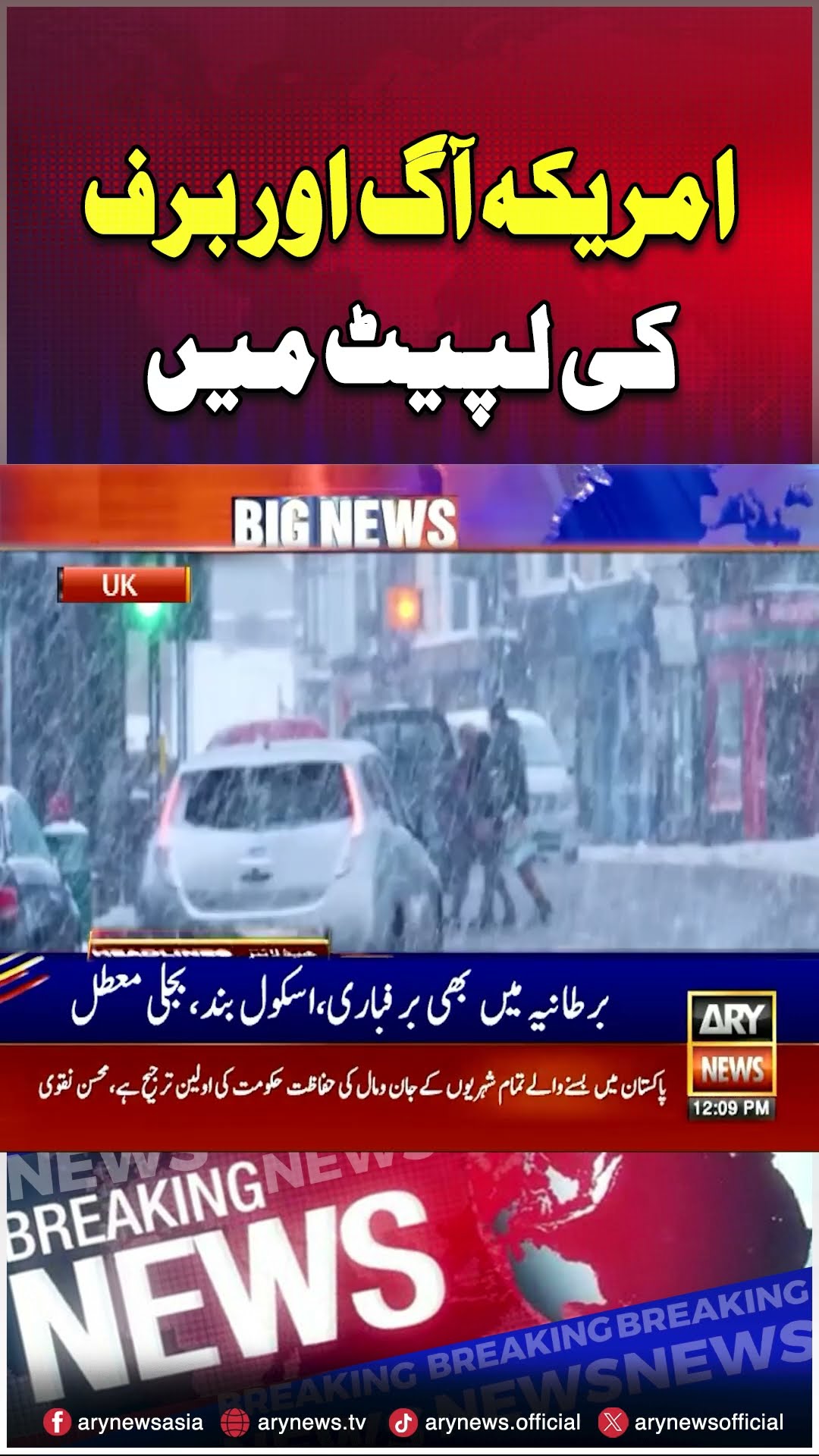 #usa #fire #snowstorm #causeddevastation #breakingnews #arynews #youtubeshorts #reels