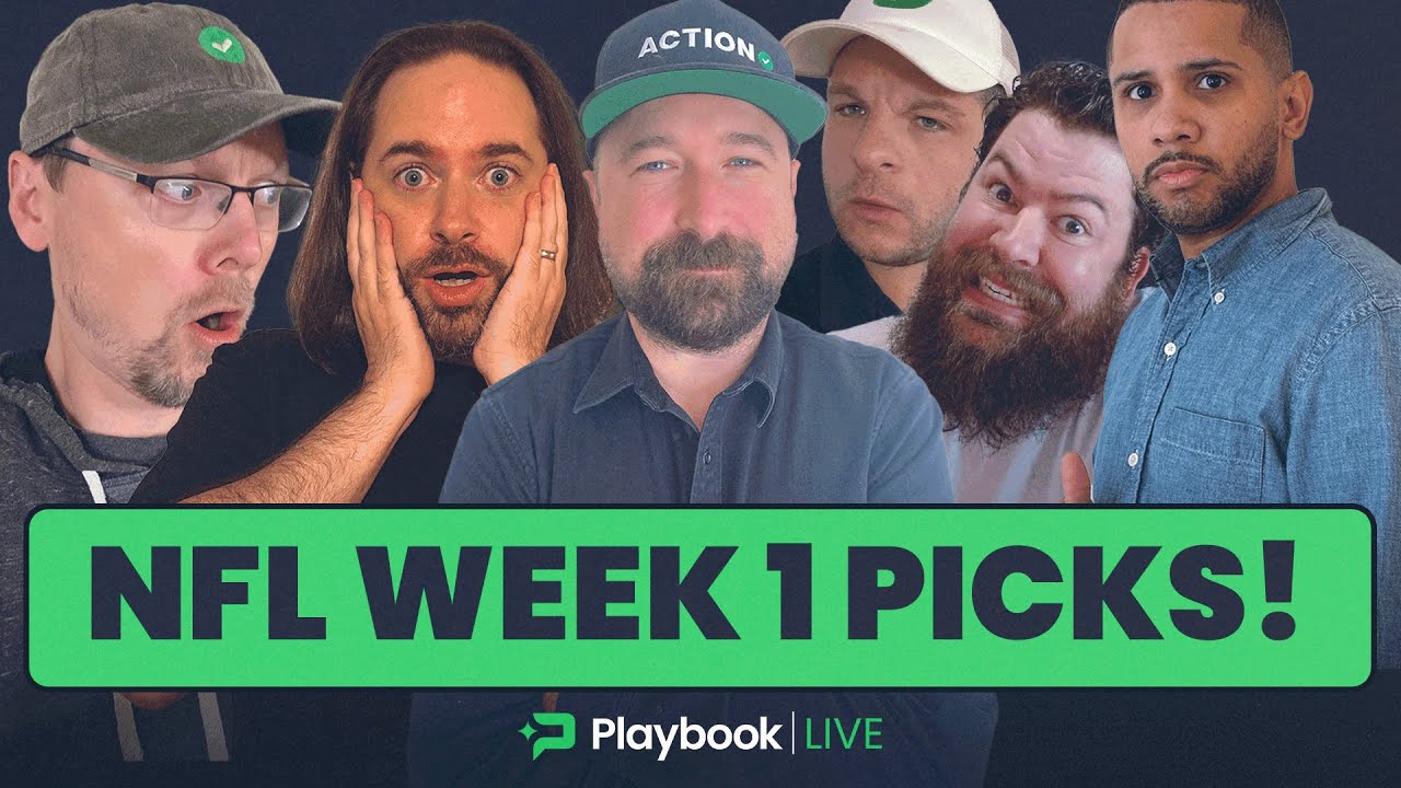 NFL Week 1 Picks, Player Props, & Parlays! | Action Playbook LIVE article feature image