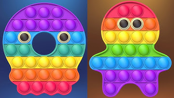 Sweet Pop It! Very Satisfying And Relaxing ASMR Slicing Video