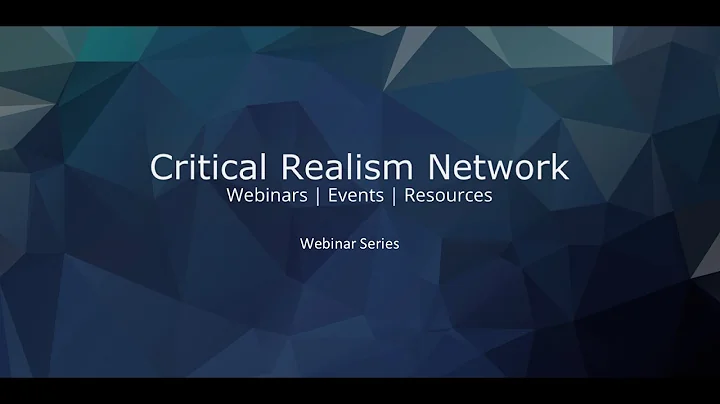 A Philosophical Vocabulary for Critical Realism - ...