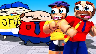 Jeffy & Marvin BECOME What they Draw In Roblox!
