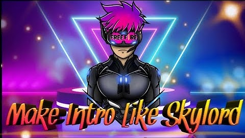 BEHTARIN GAMING INTRO / INTRO LIKE SKYLORD / GARENA FREE FIRE / #SKYLORD