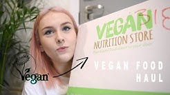 HUGE ONLINE VEGAN FOOD HAUL | VEGAN NUTRITION STORE