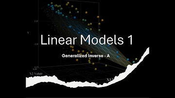 1. Generalized Inverses - A