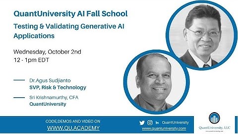 Testing & Validating GenAI Applications