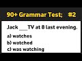 English grammar quiz  10 english quiz