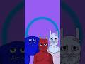 ガーテンオブバンバンの仲間達を描きました。　#gartenofbanban #animation #shorts