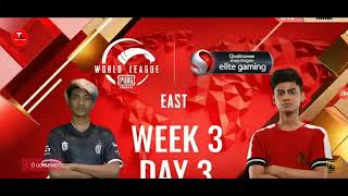 [HINDI] W3D3 - PMWL EAST - Super Weekend | PUBG MOBILE World League Season Zero (2020)