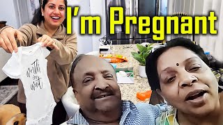 Our Parents' Reaction to our Pregnancy News | Surprise Pregnancy Announcement