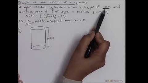 Limits 1.7: Applications of limits (radius of cylinder, Heaviside function, snowboard rental)