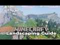 Minecraft Survival Landscaping Guide #1 How to build custom terrain : Tutorial Let's Play