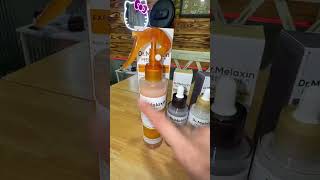 Set exfoliante Dr.Melaxin Peel Shot con ácido kójico, arroz y cúrcuma. Ideal para renovar, suavizar