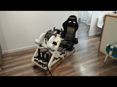 кокпит для симрейсинга своими руками часть 2 (конечный результат)