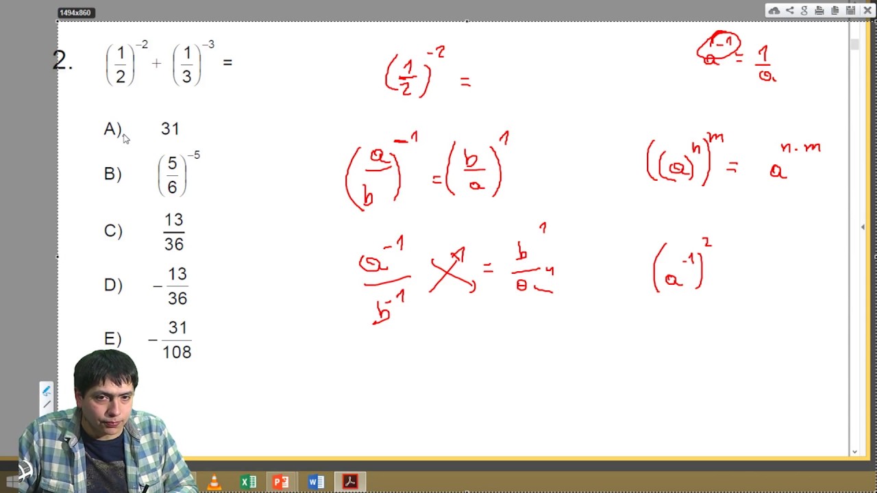 REVISIÓN ENSAYO OFICIAL DEMRE/PSU MATEMÁTICA/CLASE N°22