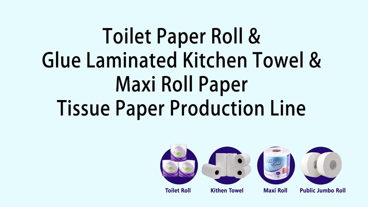 Fully Auotomatic Toilet Paper and Kitchen Towel Paper Making Machine Production Line