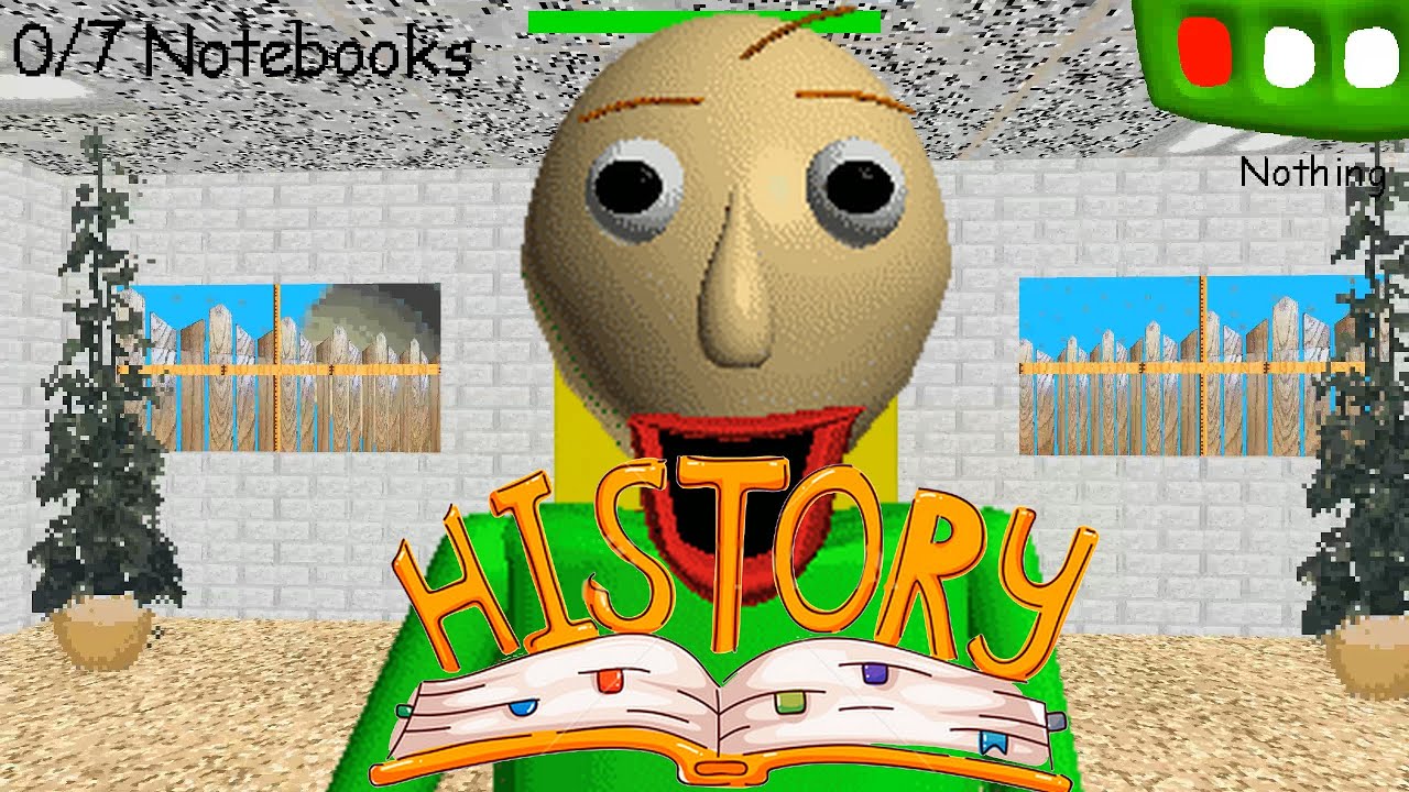 Baldi's Basics Classic - Mod - Baldi's Basics Loves History