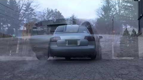 Audi A4 antilag launch