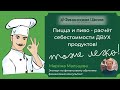 Пицца и пиво - рассчитаем себестоимость ДВУХ продуктов! Разберём прямые и косвенные затраты