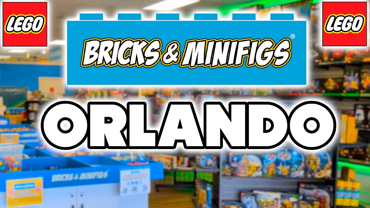 BRICKS & MINIFIGS - ORLANDO SOUTH - LEGO STORE TOUR