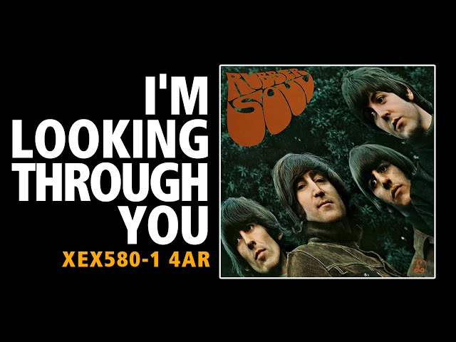 アート・デザイン・音楽 LOOKING THROUGH YOU SPECIAL EDITION I'm Looking Through You / The Beatles - UK original mono [ Loud