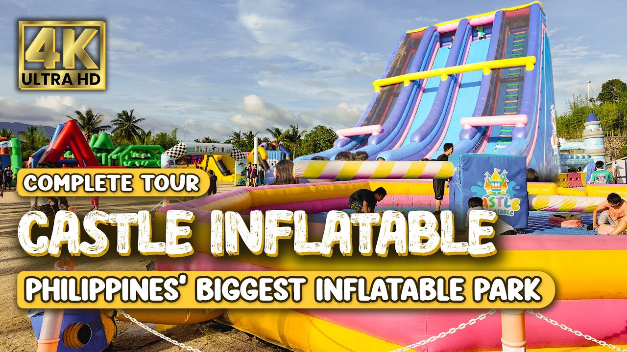 NEW BIGGEST Inflatable Park in the Philippines! | Castle Inflatable | Complete Tour 2025
