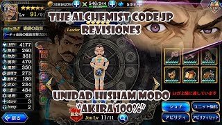 The Alchemist Code JP Revisiones - Unidad Hisham modo Akira 100%
