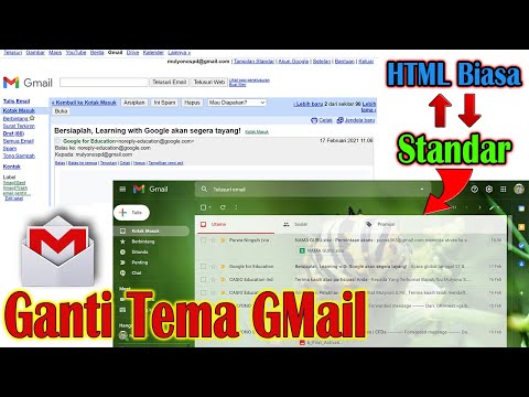 Begini caranya, Ganti Tema Gmail Standar ke  HTML biasa