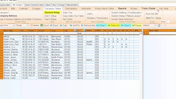 BILLMASTER Software - SelectingAccountsByDaySinceAndRound