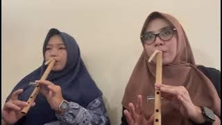 Note Suling Bambu 4 Lubang lagu Sabilulungan