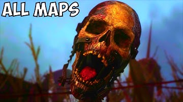 Exploring Every WW2 Zombies Map for the First Time