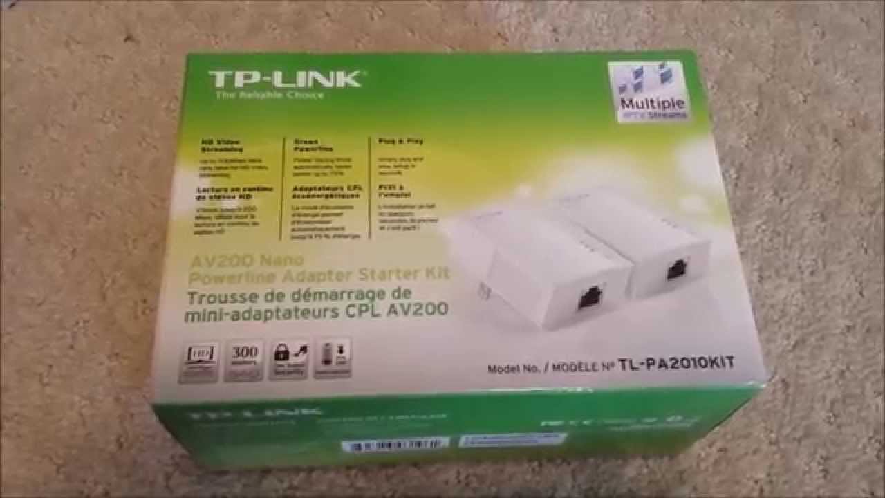 tp-link av200 nano powerline adapter utility