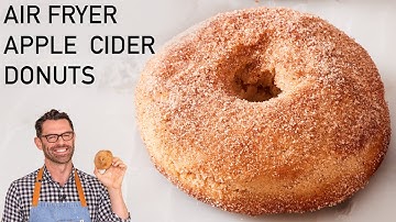 Easy Air Fryer Apple Cider Donuts Recipe