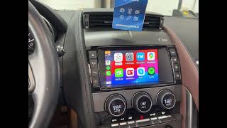 Jaguar F type 2016 uiteb Apple Carplay Android Auto  ge-update originele scherm