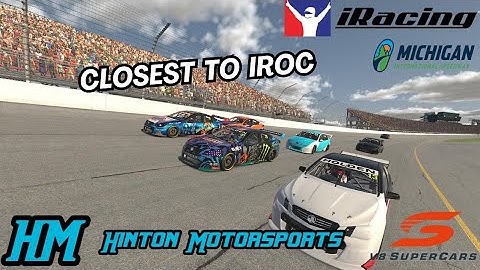 iRacing Hosted Fun Race Session V8 Supercars At Michigan - Closest to IROC