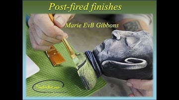 Post-fired finishes e-course with Marie EvB Gibbons | TeachinArt