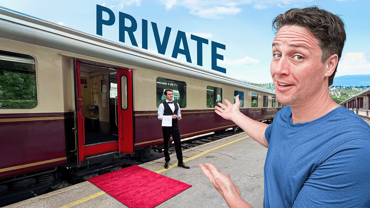 5 days on a PRIVATE TRAIN in Eastern Europe...
