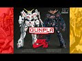 Mobile Suit Gundam UC x NIKE SB / HG Unicorn Gundam (Destroy Mode) & HG Banshee (Destroy Mode)