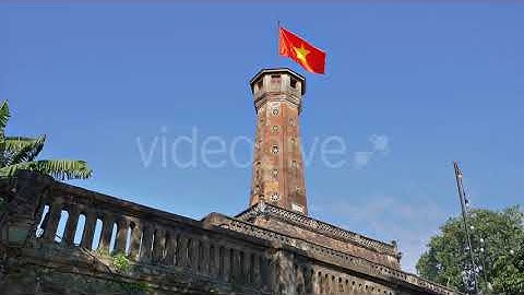 Flag Tower, Hanoi, Vietnam | Stock Footage - Videohive