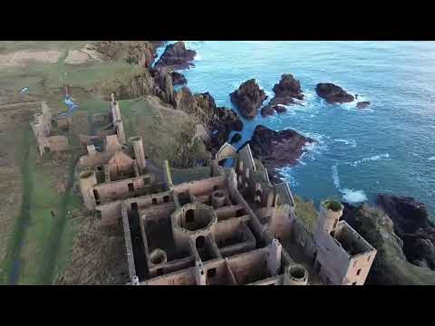 Amazing Scottish Castle From Above