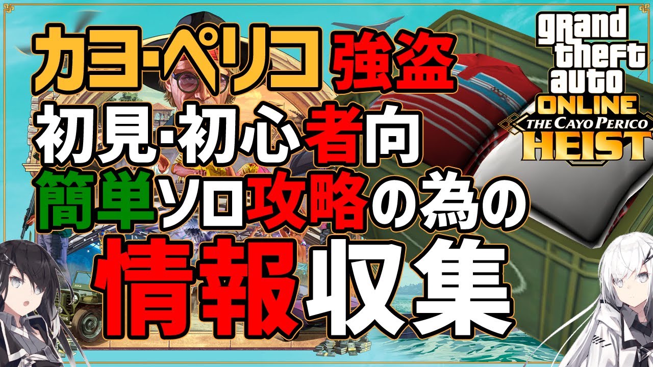 カヨペリコソロ初心者向1番楽で稼げる方法 ノースドック編 解説 これが本当の初心者用攻略 Gta5オンライン強盗 初見 復帰向 Youtube