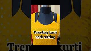 dori kurti neck cutting #shorts #sewing #silai #stitch #tips #neck #blouse #kurti #tricks #tips#diy