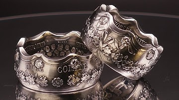 How to make a Crown Coin Ring with Diamonds