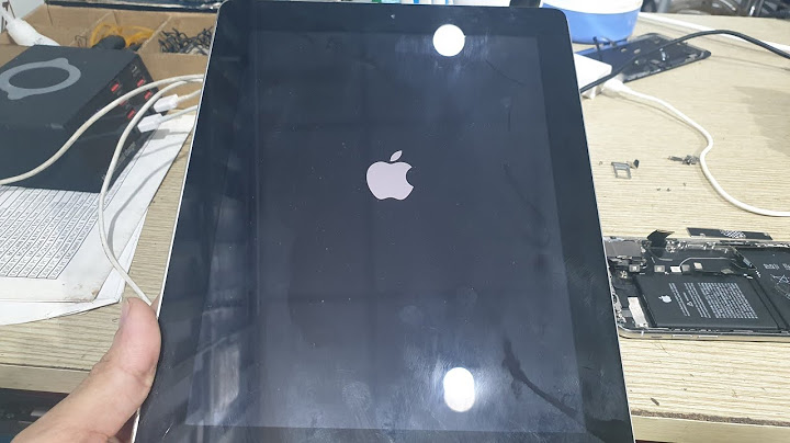 Sửa lỗi khi ipad ko bật nguồn được năm 2024