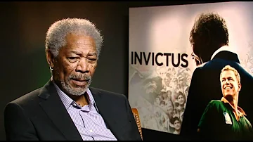 Morgan Freeman Invictus interview