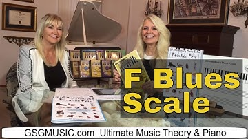 F Blues Scale UltimateMusicTheory.com
