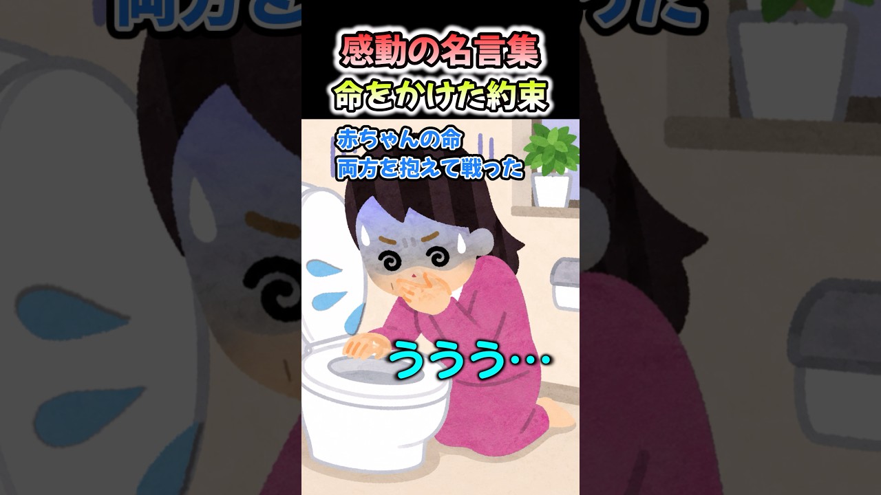 【感動の名言集】「命をかけた約束」#shorts #2ch #感動する話 #スカッと #泣ける2ch
