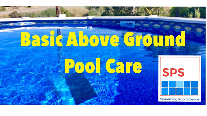 Die Grundlagen der Poolpflege für oberirdische Pools