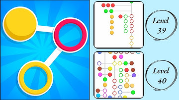 Color Dots: Level 39 , 40 – How to Solve? (Walkthrough)